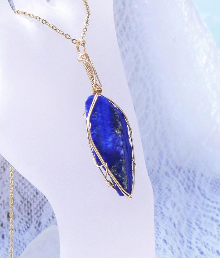最高品質 ラピスラズリ ペンダント | 4枚目