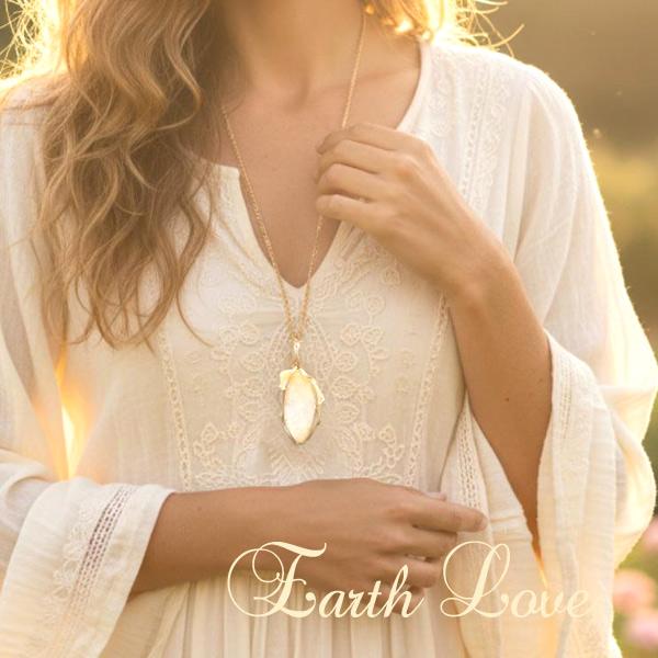 アゾゼオ ハニー＆クリームアゼツライト ペンダント