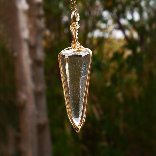 レムリアンクリスタル ピュアレイ ペンダント
