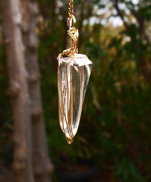 レムリアンクリスタル ピュアレイ ペンダント | 3枚目