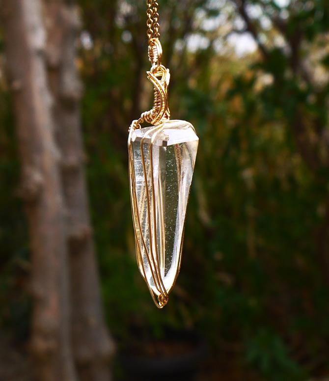 レムリアンクリスタル ピュアレイ ペンダント | 4枚目