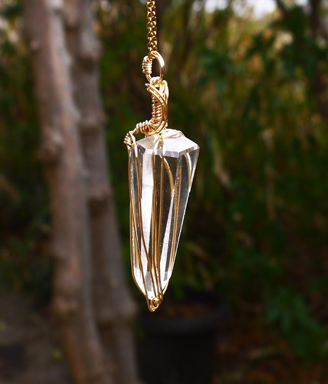 レムリアンクリスタル ピュアレイ ペンダント | 5枚目