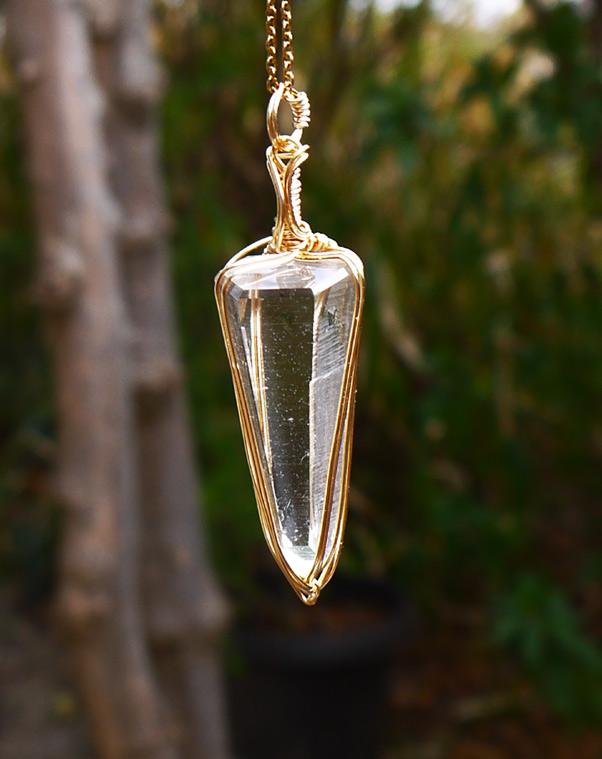 レムリアンクリスタル ピュアレイ ペンダント | 6枚目