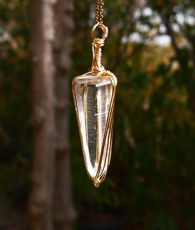 レムリアンクリスタル ピュアレイ ペンダント | 7枚目