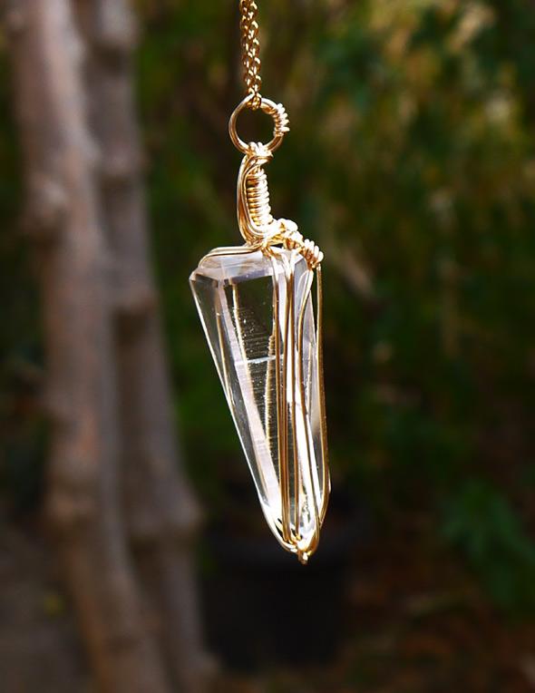 レムリアンクリスタル ピュアレイ ペンダント | 8枚目