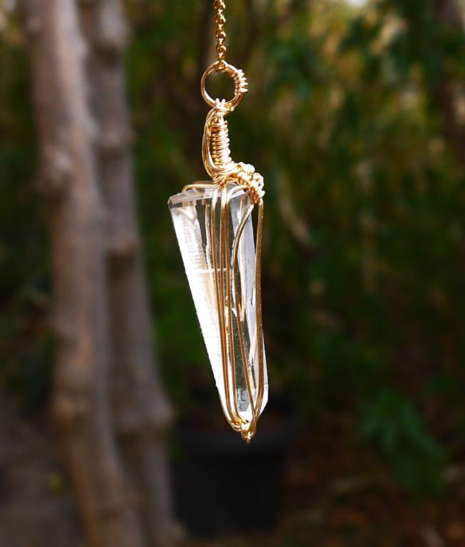 レムリアンクリスタル ピュアレイ ペンダント | 9枚目