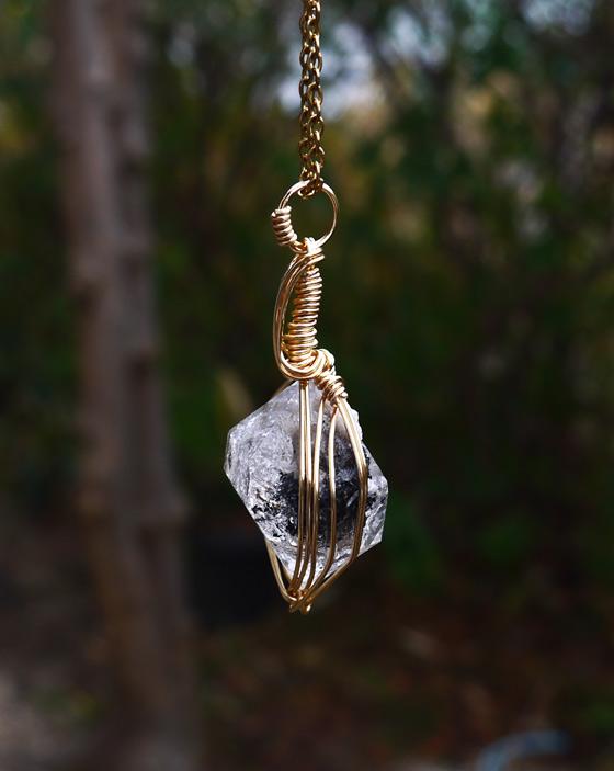 ハーキマーダイヤモンド ペンダント | 10枚目