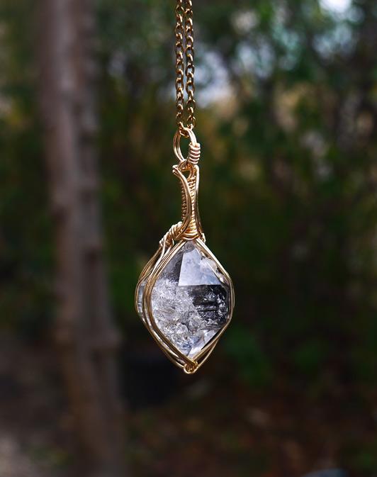 ハーキマーダイヤモンド ペンダント | 4枚目