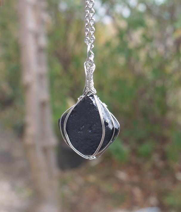 チベタンテクタイト ペンダント | 6枚目