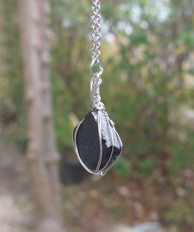 チベタンテクタイト ペンダント | 7枚目