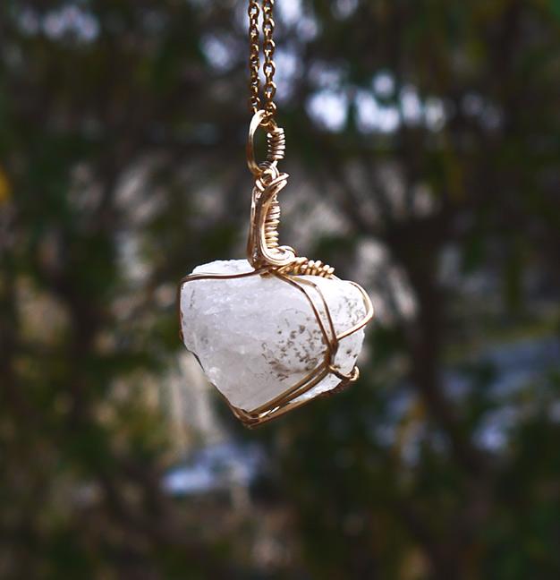 ロシア産 フェナカイト ペンダント 証明書付き 14kgf＊ | 10枚目