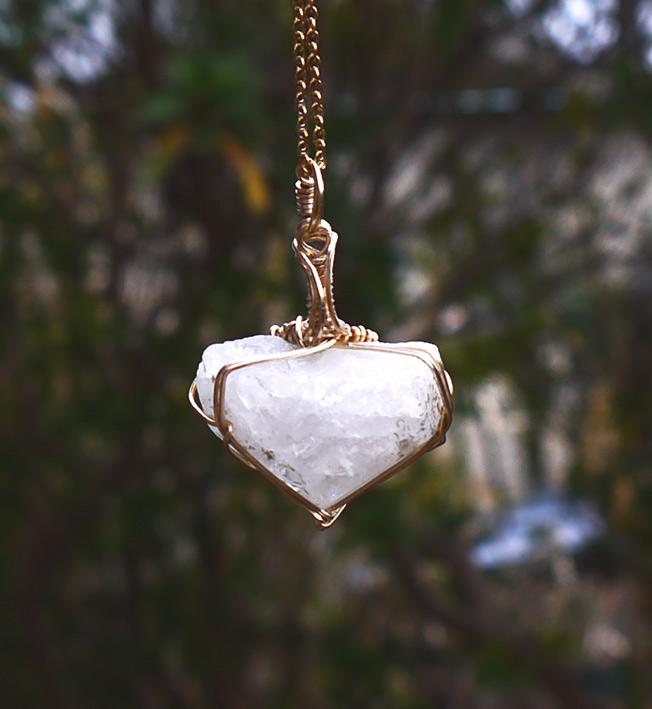 ロシア産 フェナカイト ペンダント 証明書付き 14kgf＊ | 2枚目