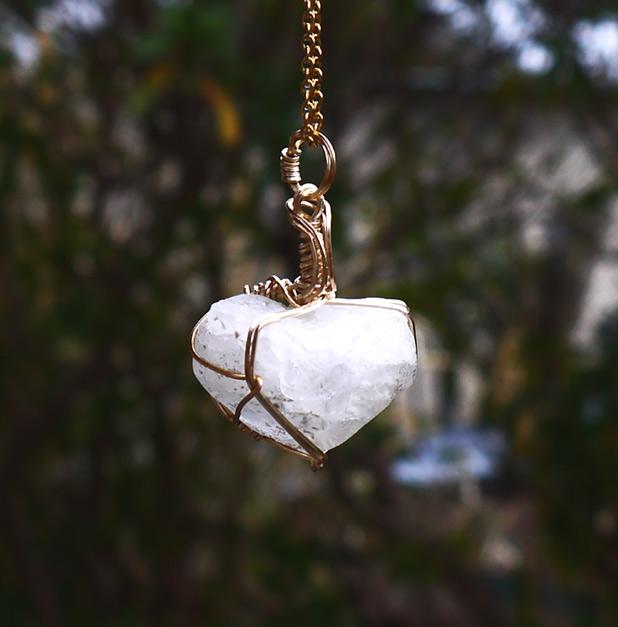 ロシア産 フェナカイト ペンダント 証明書付き 14kgf＊ | 4枚目