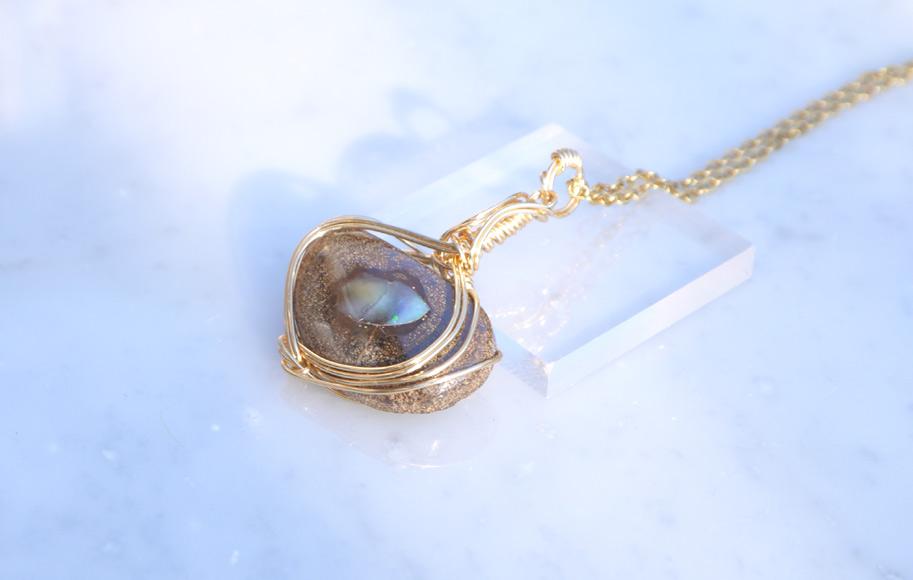 ボルダーオパール ペンダント | 7枚目