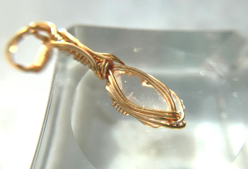 ロシア産 フェナカイト ペンダント 証明書付き 14kgf＊ | 10枚目