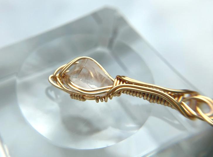 ロシア産 フェナカイト ペンダント 証明書付き 14kgf＊ | 8枚目