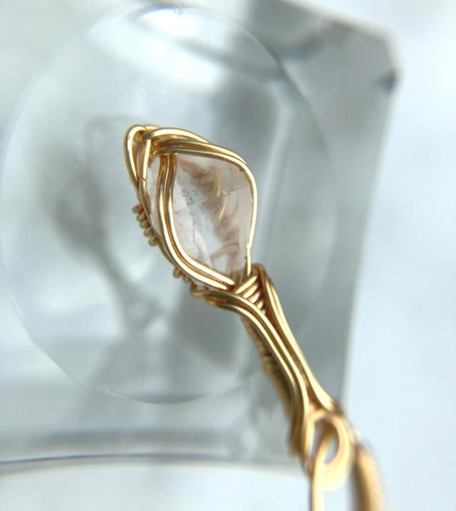 ロシア産 フェナカイト ペンダント 証明書付き 14kgf＊ | 9枚目