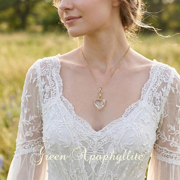 グリーンアポフィライト ペンダントトップ