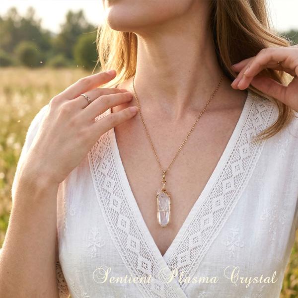 センティエントプラズマクリスタル ペンダントトップ