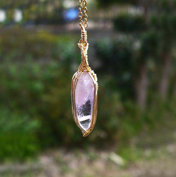 国産 雨塚山紫水晶 ペンダントトップ | 2枚目