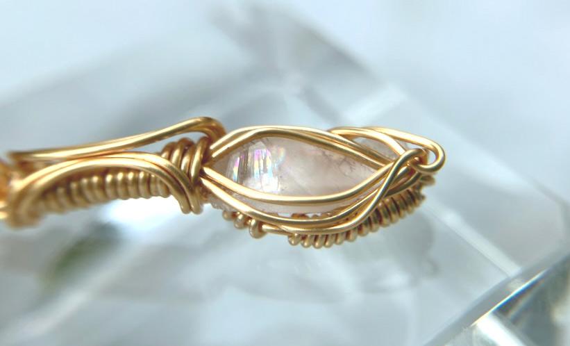 ロシア産 フェナカイト ペンダント 証明書付き 14kgf＊ | 13枚目