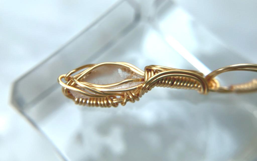 ロシア産 フェナカイト ペンダント 証明書付き 14kgf＊ | 8枚目