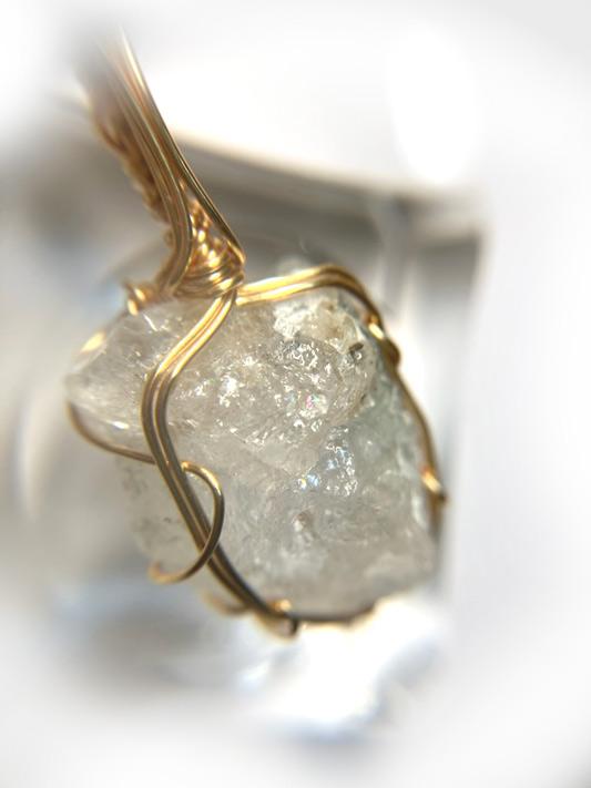 ロシア産 フェナカイト ペンダント 証明書付き 14kgf＊ | 9枚目