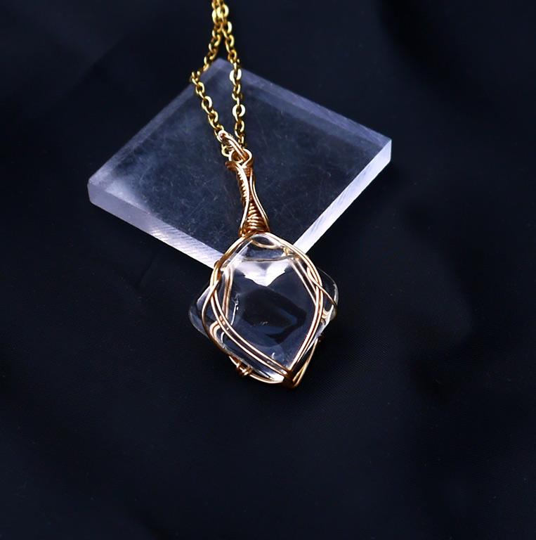 マスターウラルレムリアンクォーツ ペンダントトップ　14kgf＊ | 2枚目