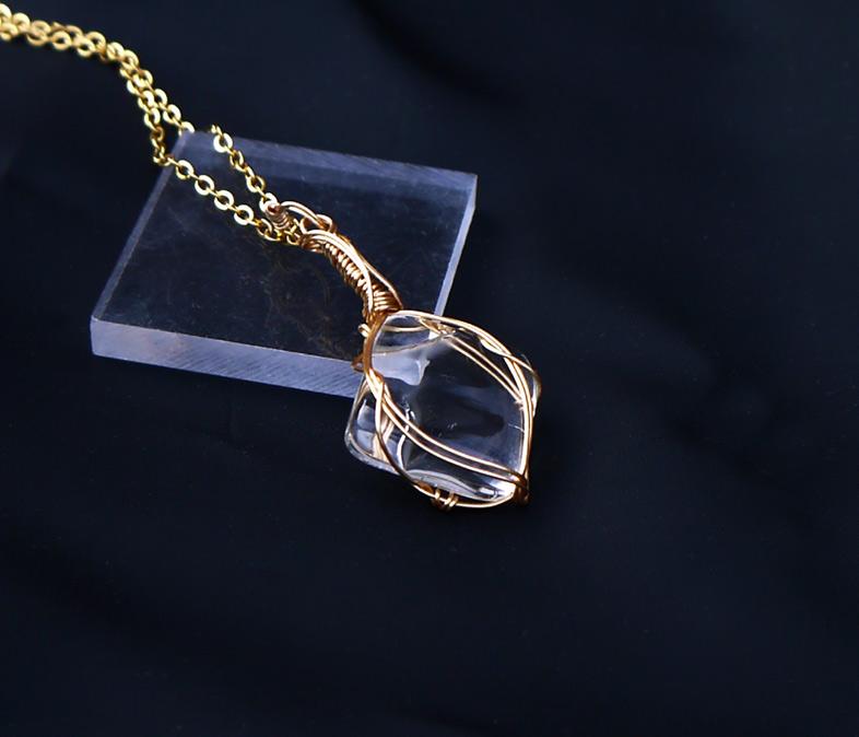 マスターウラルレムリアンクォーツ ペンダントトップ　14kgf＊ | 4枚目