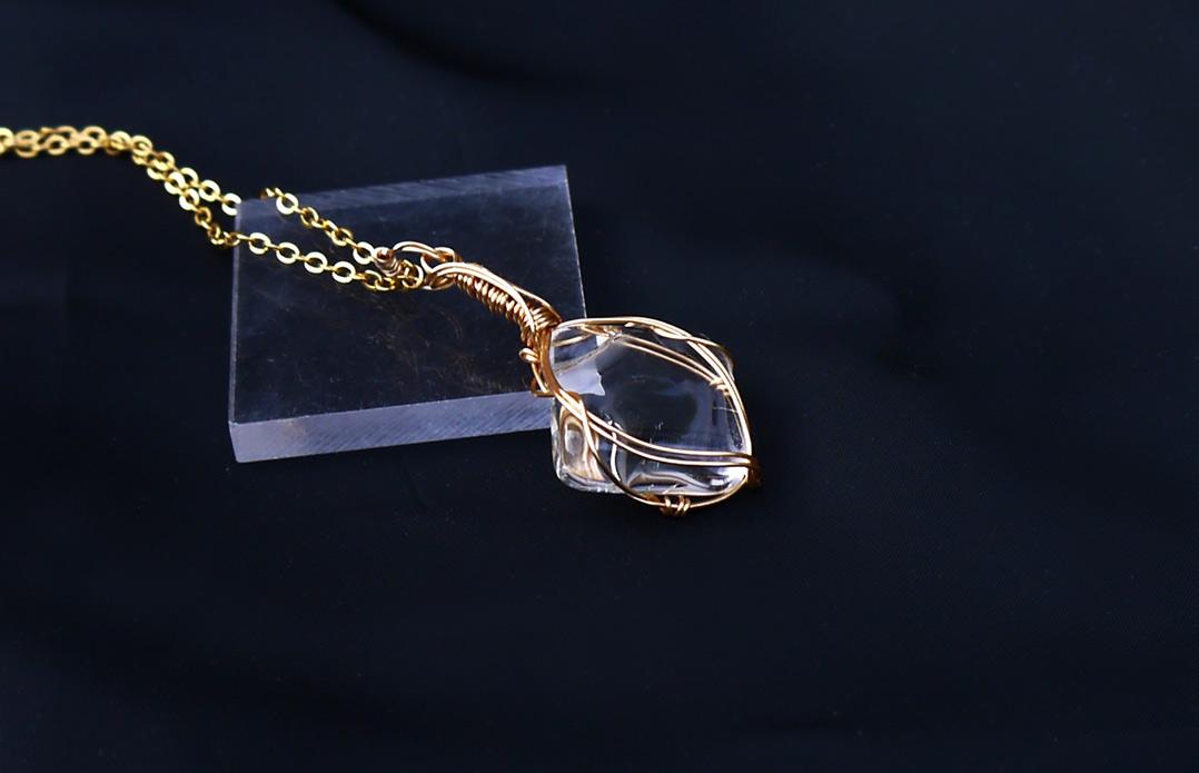 マスターウラルレムリアンクォーツ ペンダントトップ　14kgf＊ | 5枚目