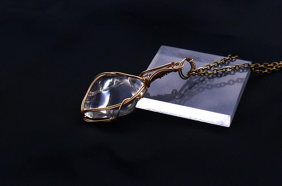 マスターウラルレムリアンクォーツ ペンダントトップ　14kgf＊ | 8枚目