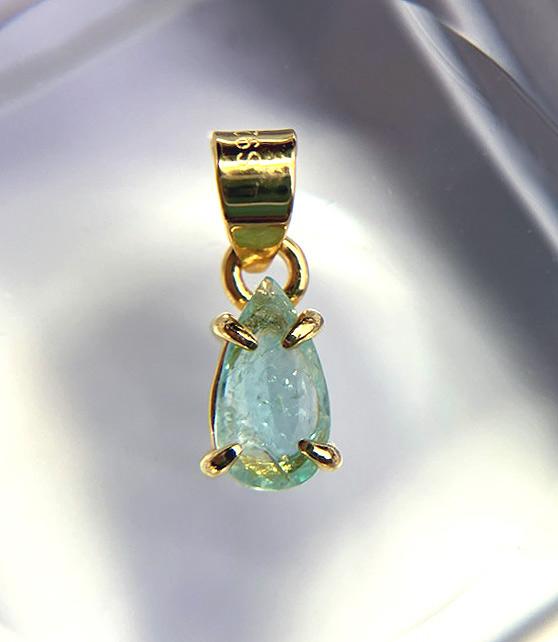 パライバトルマリン ペンダントトップ 0.23ct | 2枚目