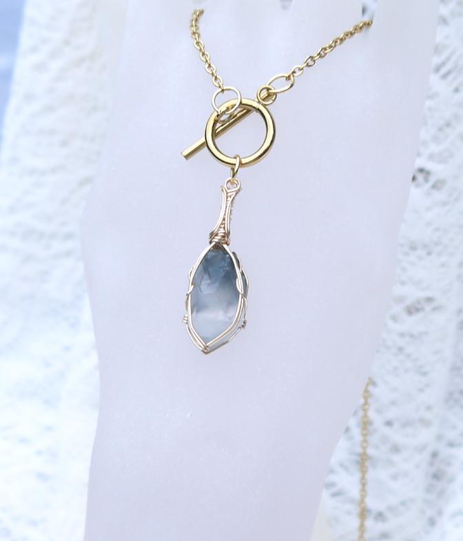 ブルーターラクォーツ ネックレス | 4枚目