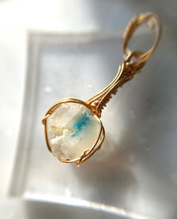 ユークレース ペンダントトップ 14kgf＊ | 7枚目