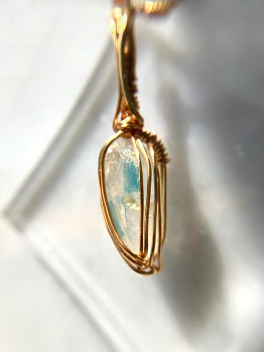 ユークレース ペンダントトップ 14kgf＊ | 2枚目