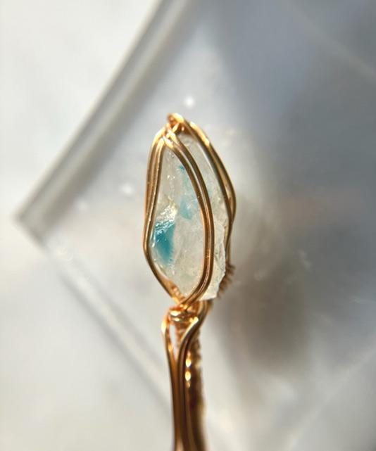 ユークレース ペンダントトップ 14kgf＊ | 5枚目