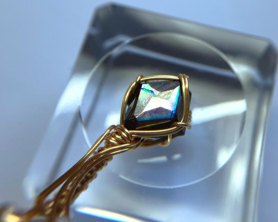 天川村産 レインボーガーネット ジェムグレード ペンダントトップ | 3枚目