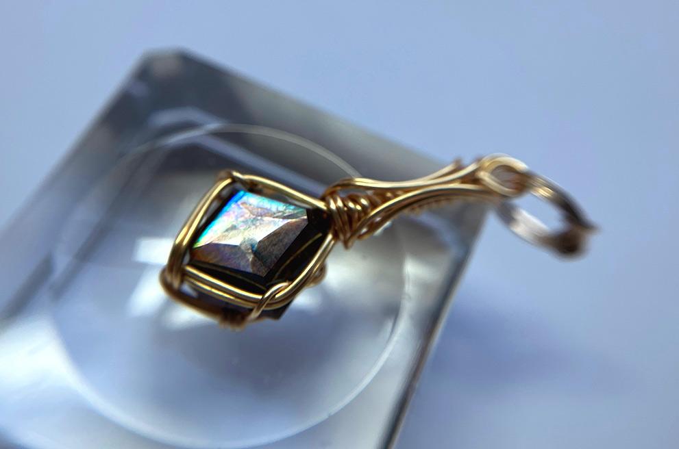 天川村産 レインボーガーネット ジェムグレード ペンダントトップ | 6枚目