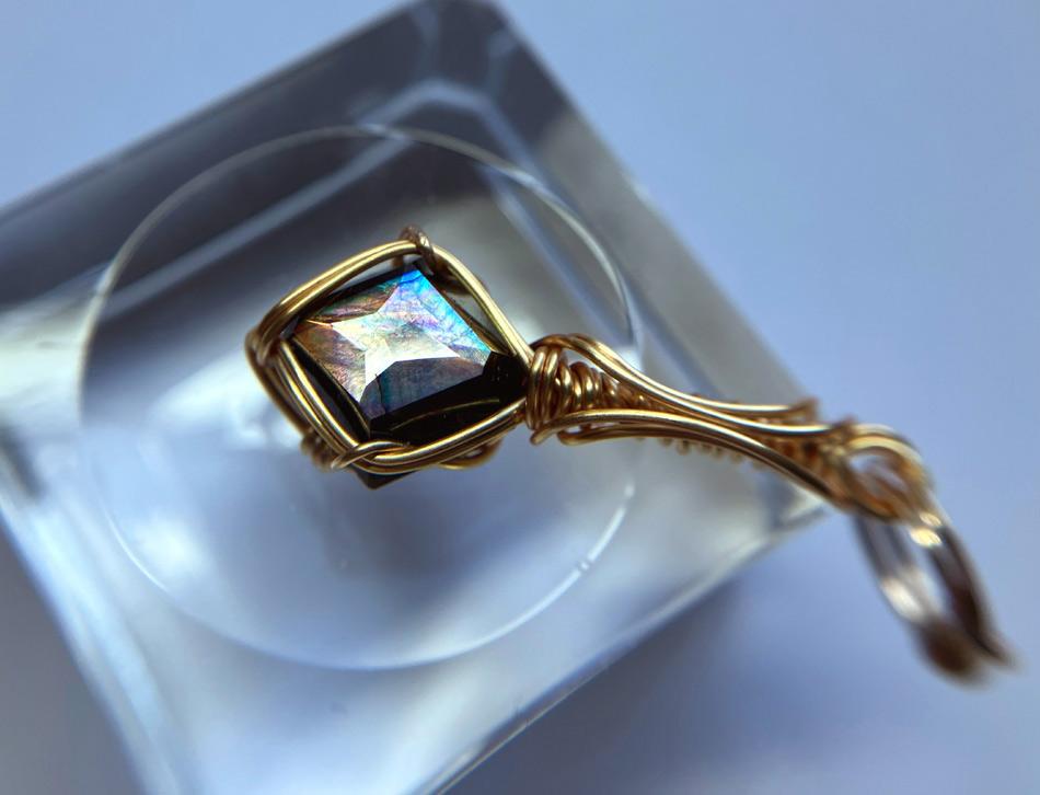 天川村産 レインボーガーネット ジェムグレード ペンダントトップ | 7枚目