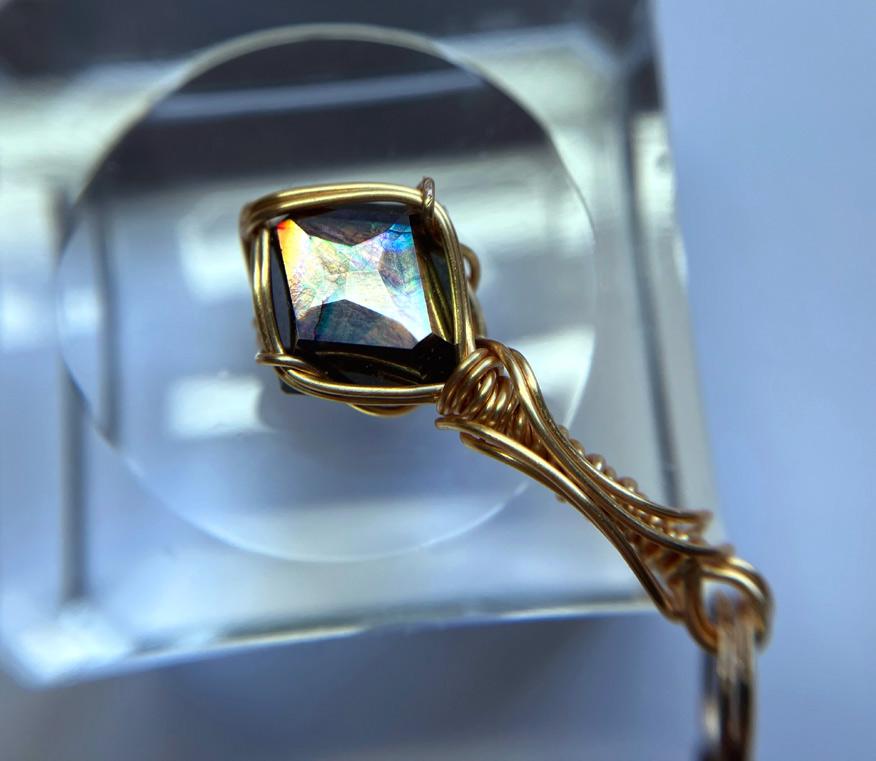 天川村産 レインボーガーネット ジェムグレード ペンダントトップ | 8枚目