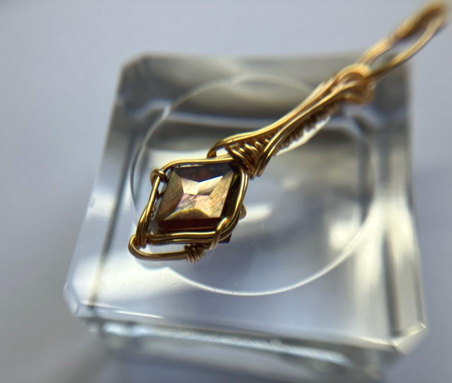 天川村産 レインボーガーネット ジェムグレード ペンダントトップ | 4枚目