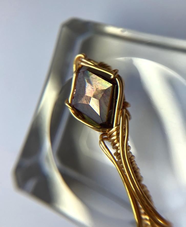 天川村産 レインボーガーネット ジェムグレード ペンダントトップ | 6枚目