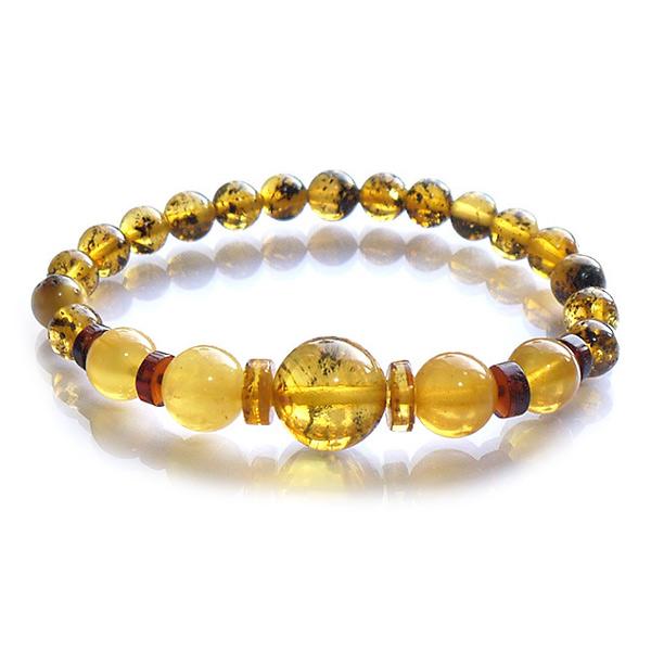 高級バルティックロイヤルアンバー ブレスレット1枚目の画像