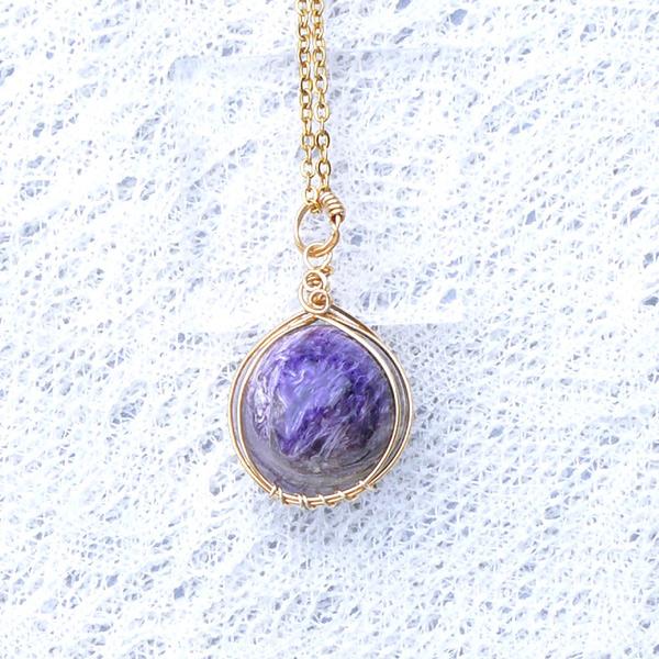 チャロアイト ペンダント