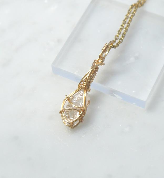 ロシア産 フェナカイト ペンダント 証明書付き 14kgf＊ | 6枚目