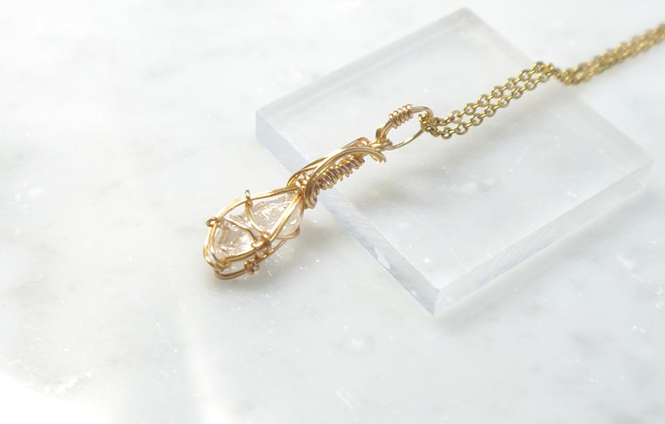 ロシア産 フェナカイト ペンダント 証明書付き 14kgf＊ | 7枚目