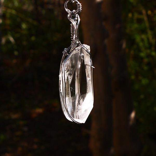 初期の レムリアンシードクリスタル ペンダント | 2枚目