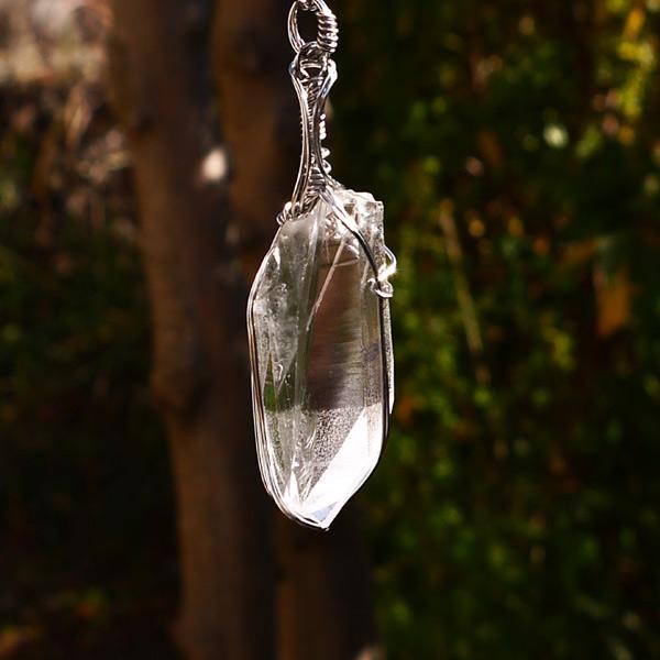 初期の レムリアンシードクリスタル ペンダント | 5枚目