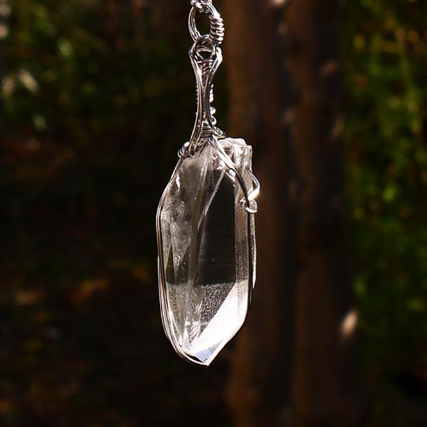 初期の レムリアンシードクリスタル ペンダント | 6枚目