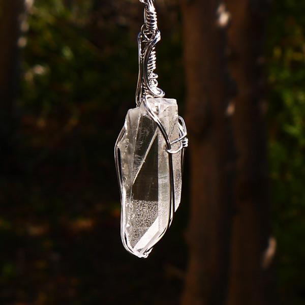 初期の レムリアンシードクリスタル ペンダント | 7枚目